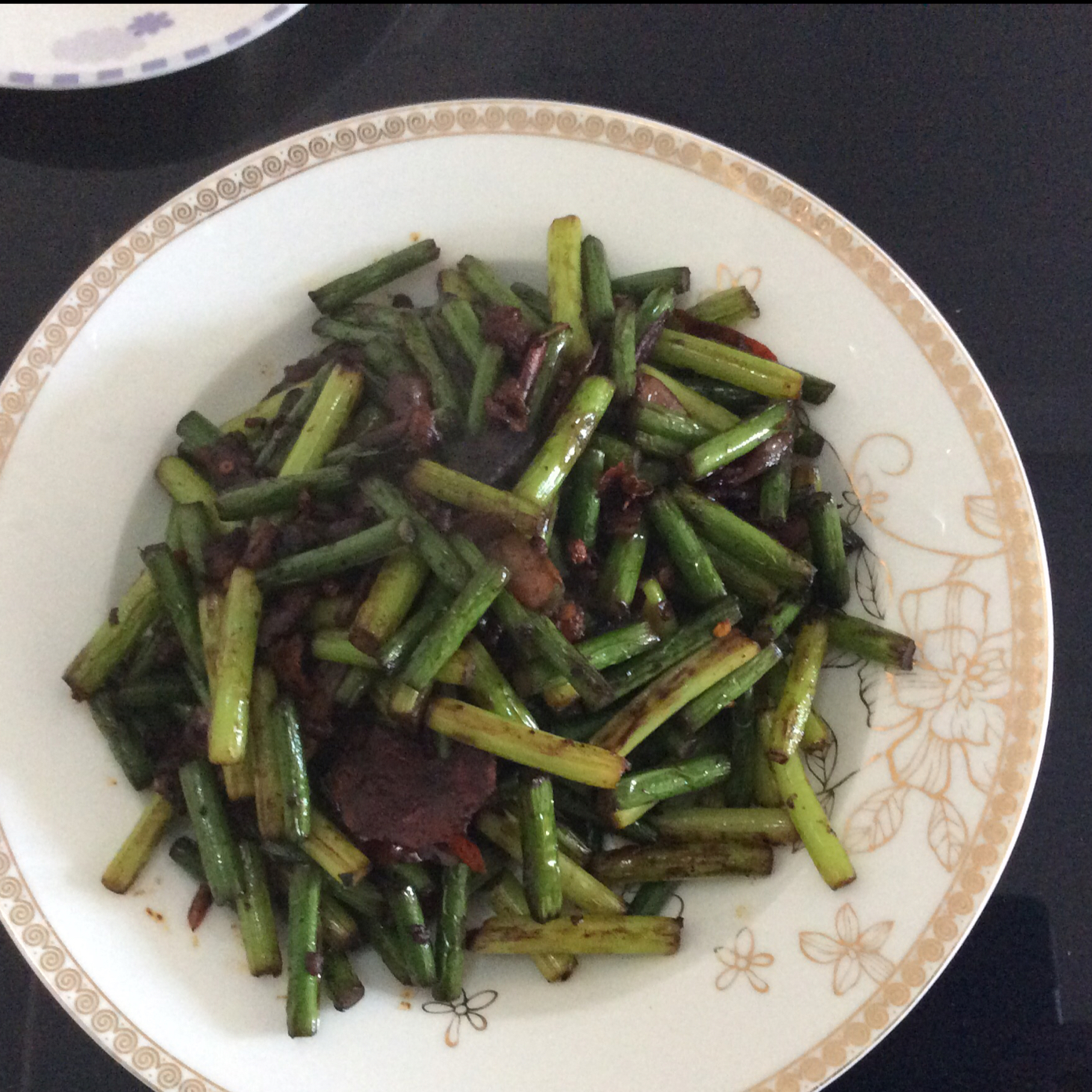 蒜苔炒肉