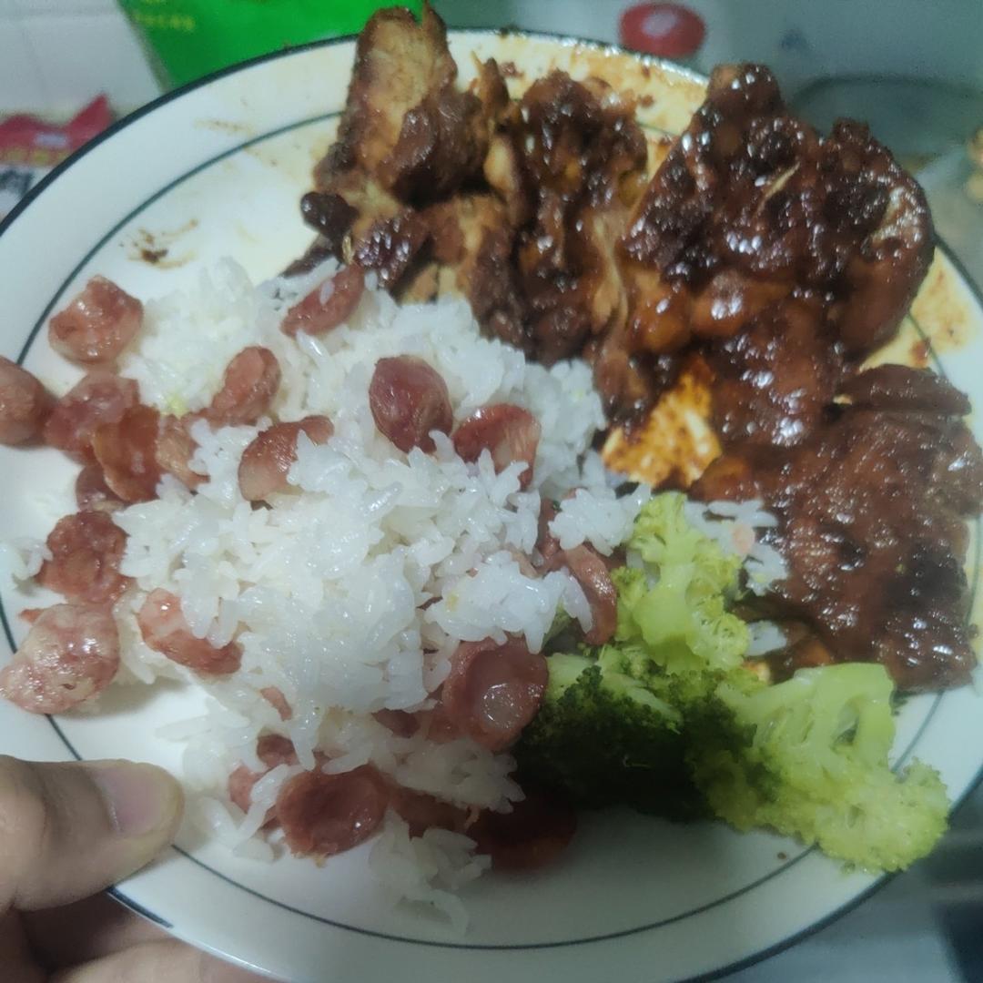 照烧鸡腿饭