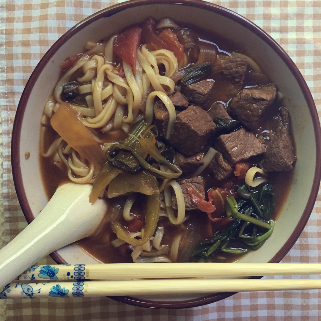 红烧牛肉面