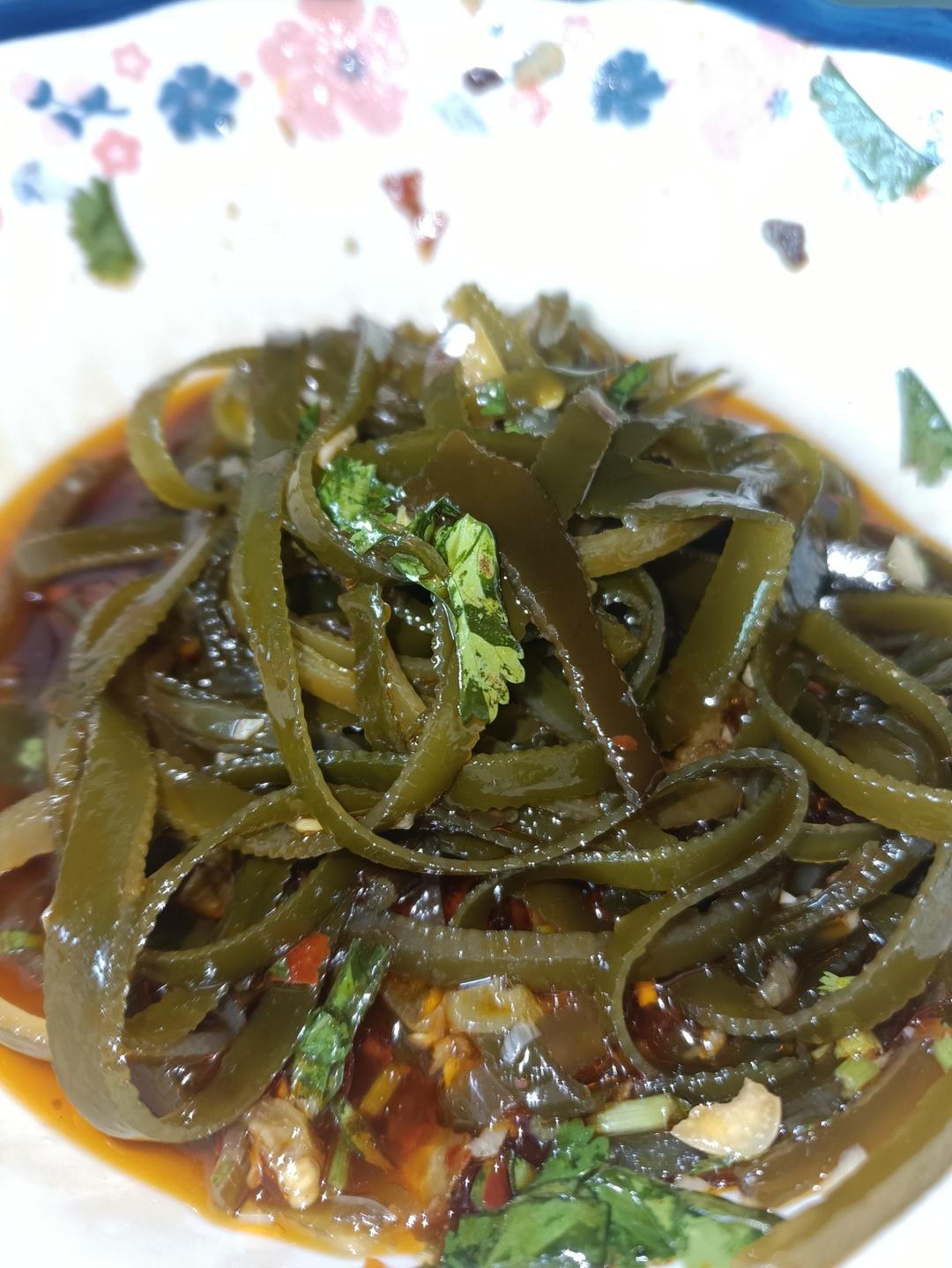 凉拌酸辣海带丝