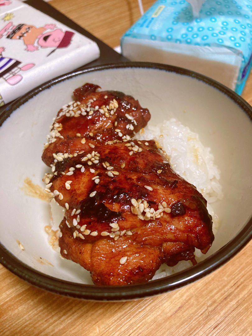 蒜香蜜汁鸡腿肉/好吃巨下饭