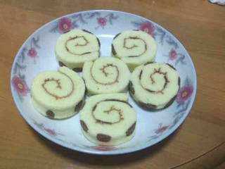 红枣蛋糕卷