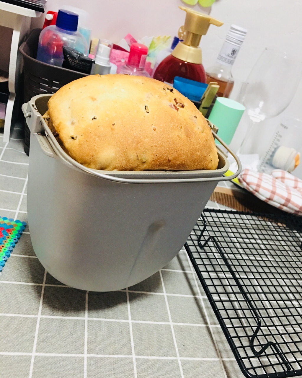 米饭培根土司-松下面包机