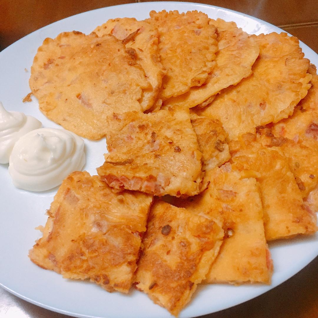 松软香嫩的西红柿鸡蛋饼
