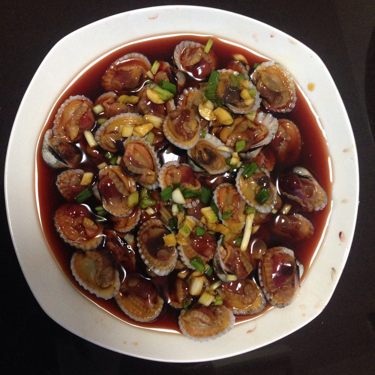 小牵做的潮式腌血蛤