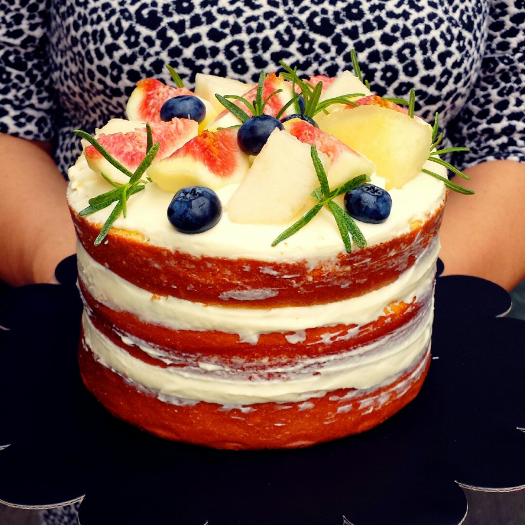 凉秋鲜奶油蛋糕