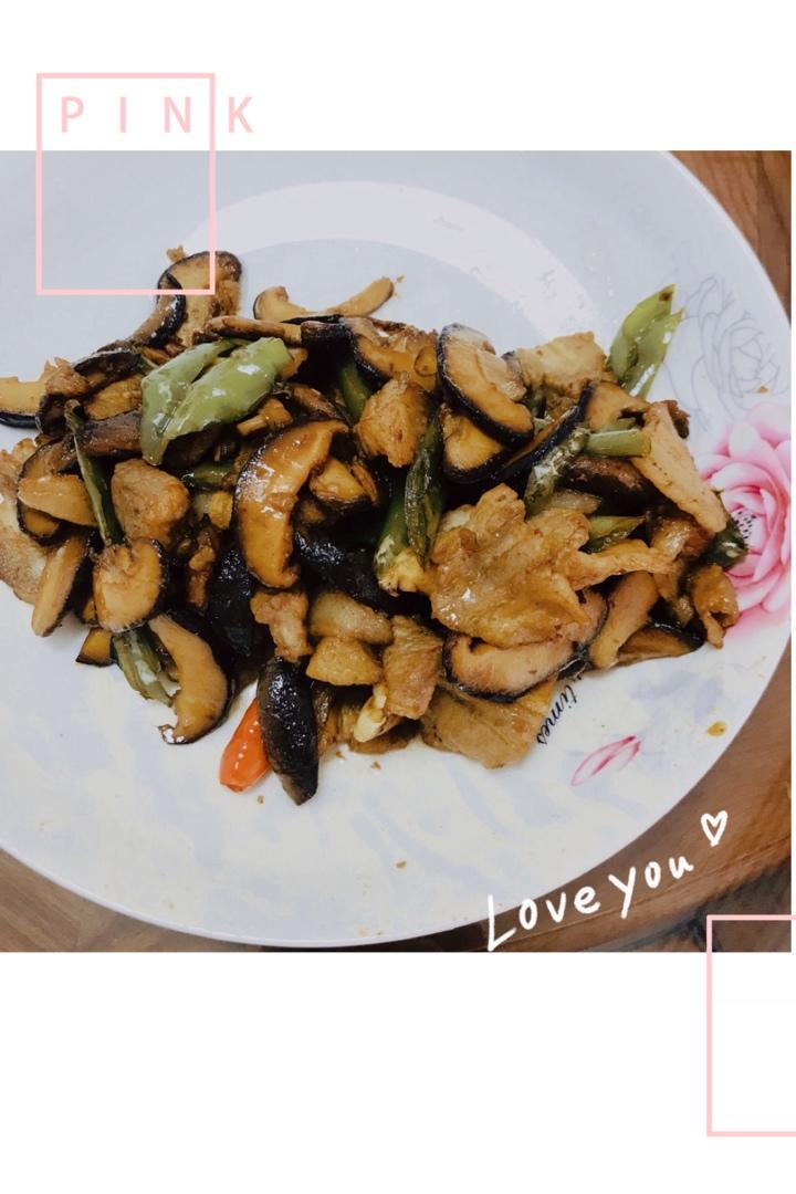 香菇炒肉