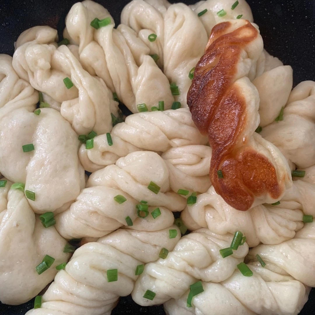 一定要做！—煎卷子【生煎花卷】