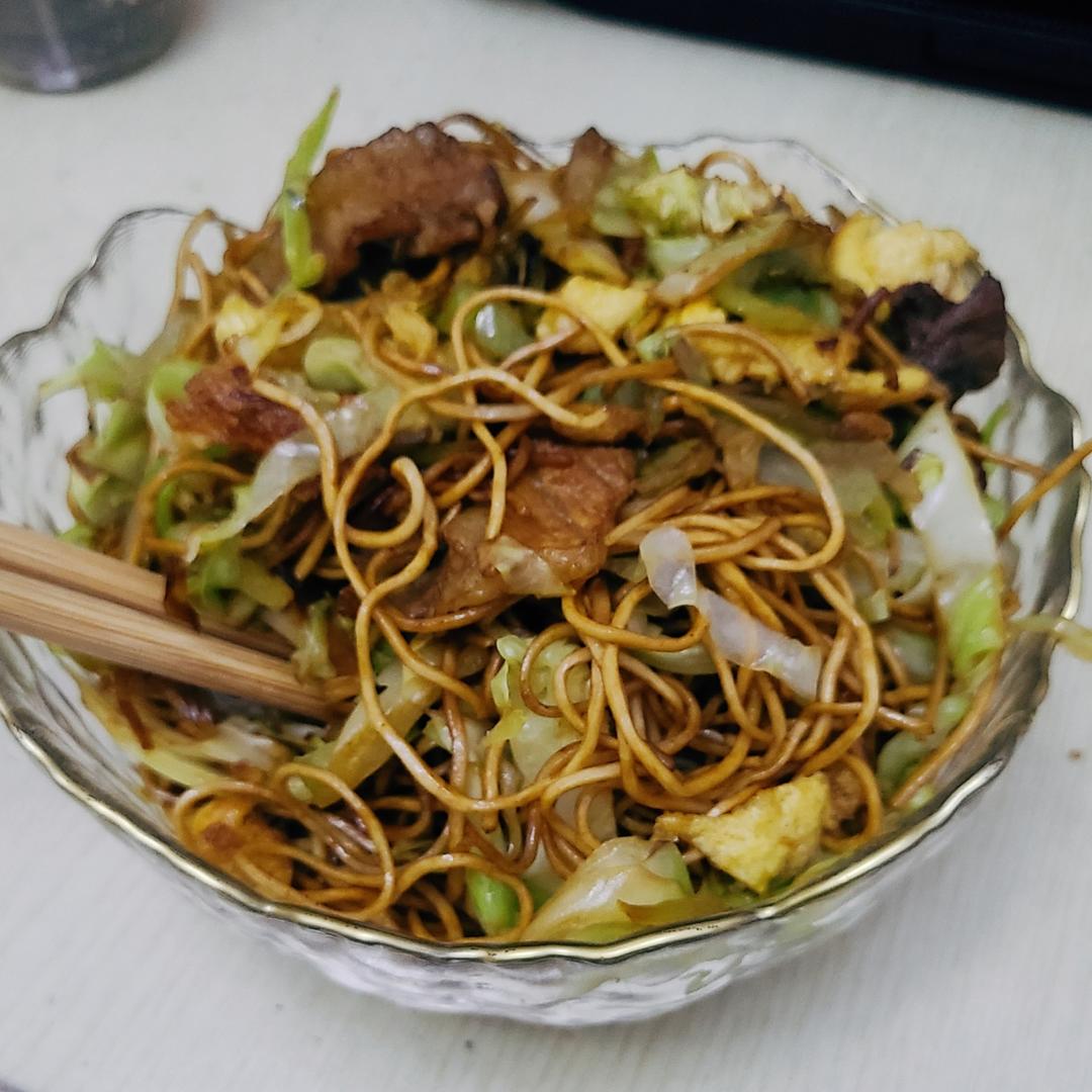 🍜最简单最好吃的家常炒面