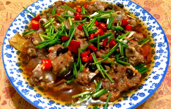 豆豉蒸排骨