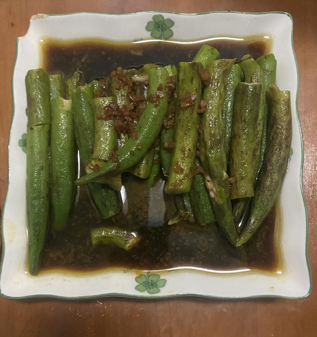 蒜蓉秋葵