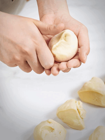 纯奶手撕吐司的做法 步骤1