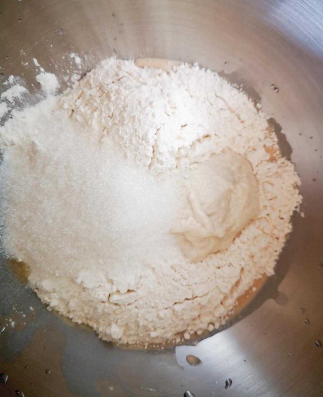 纯奶手撕吐司的做法 步骤1