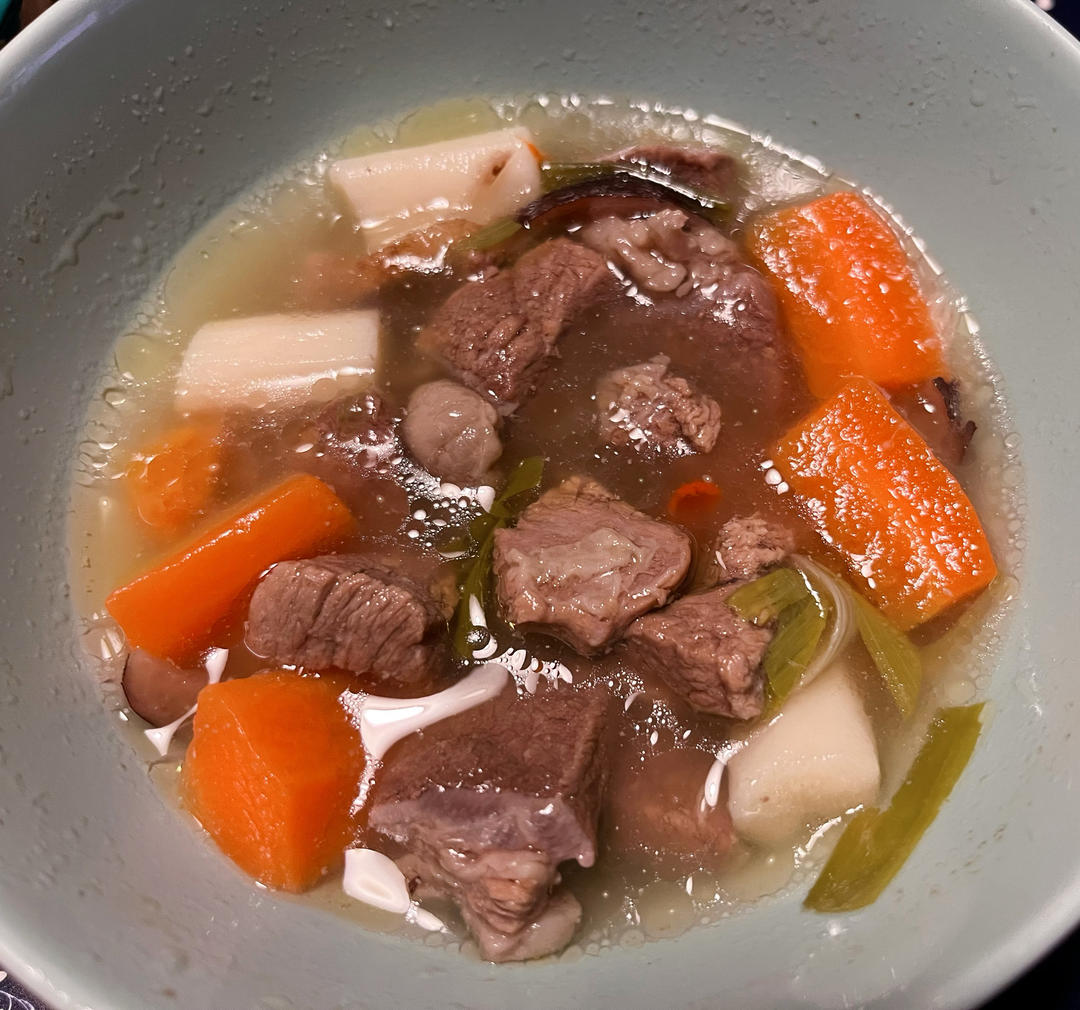 枸杞山药牛肉汤