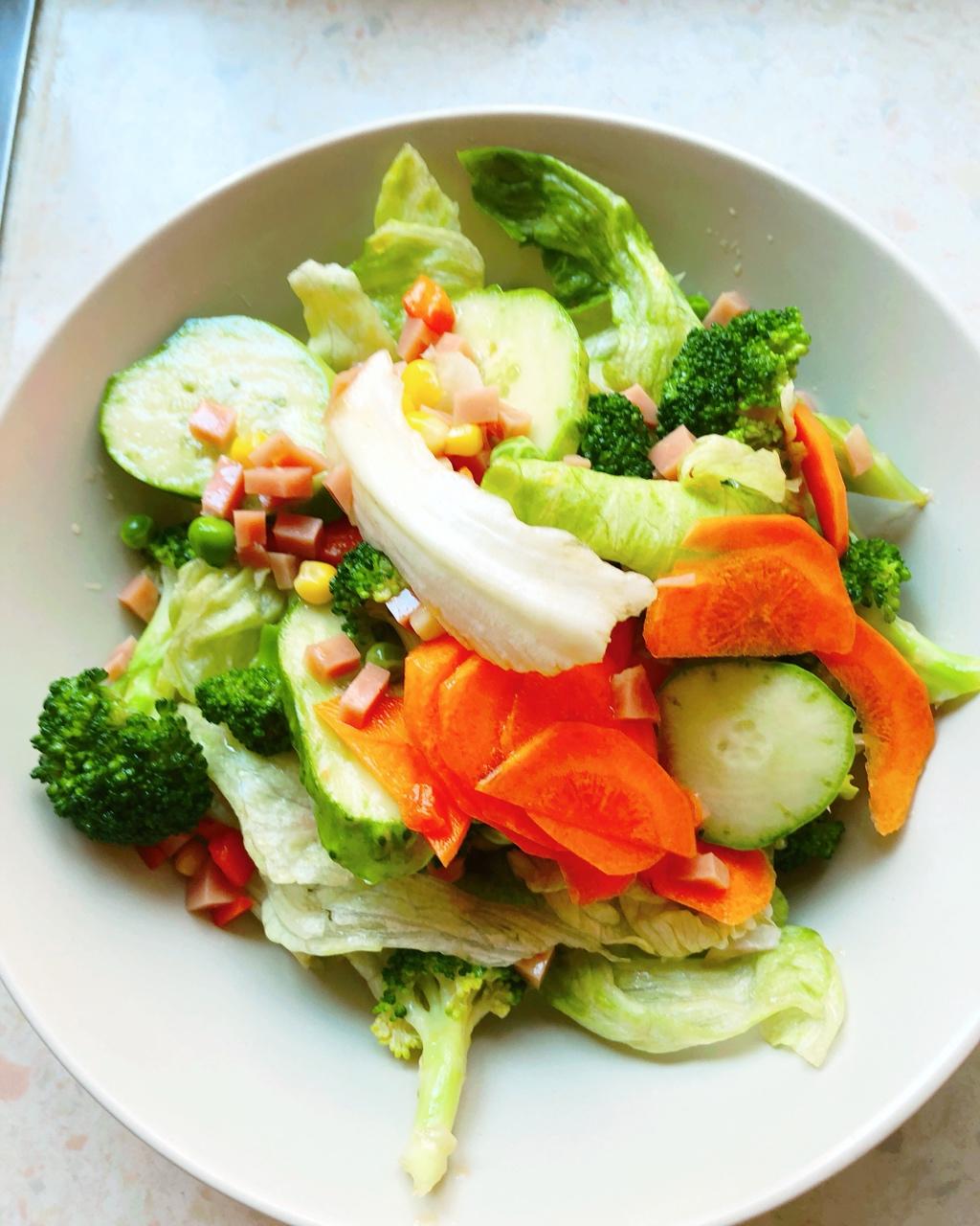 考拉厨房做的蔬菜沙拉