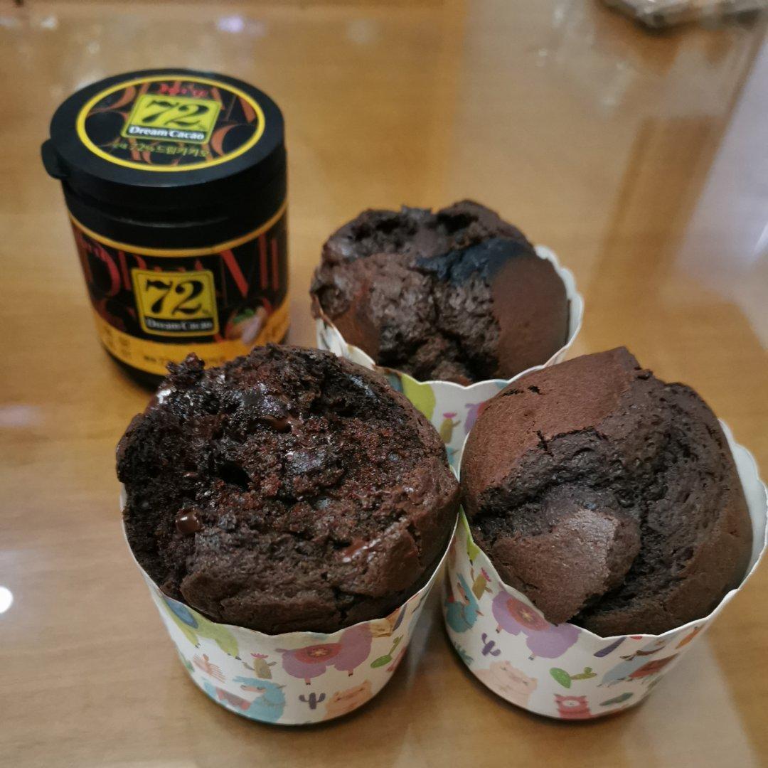 完美复刻星巴克蘑菇头巧克力麦芬