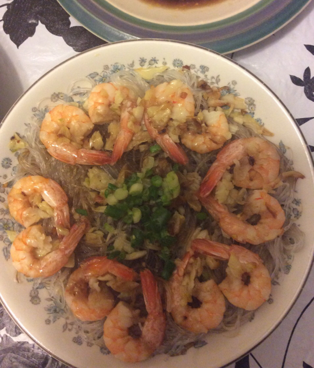 蒜蓉粉丝蒸大虾