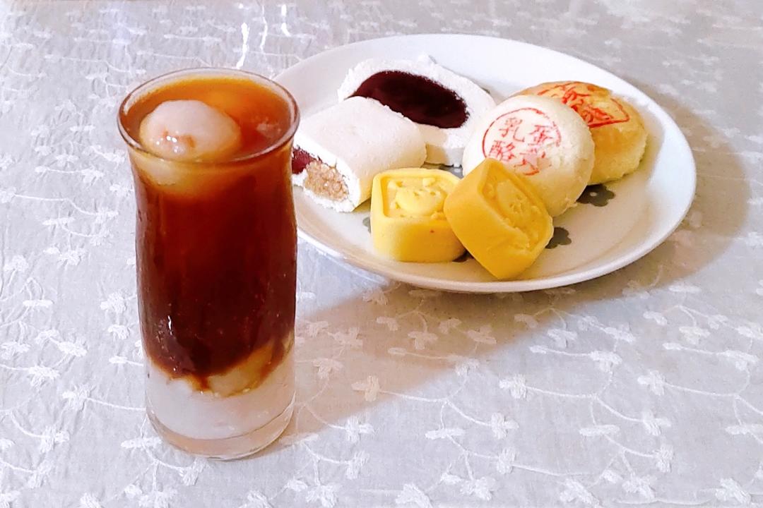 荔枝咖啡苏打