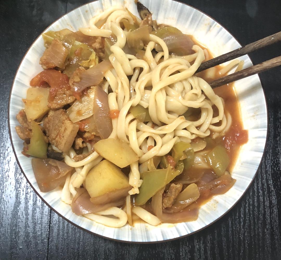 新疆拌面（拉条子）做法全程详解