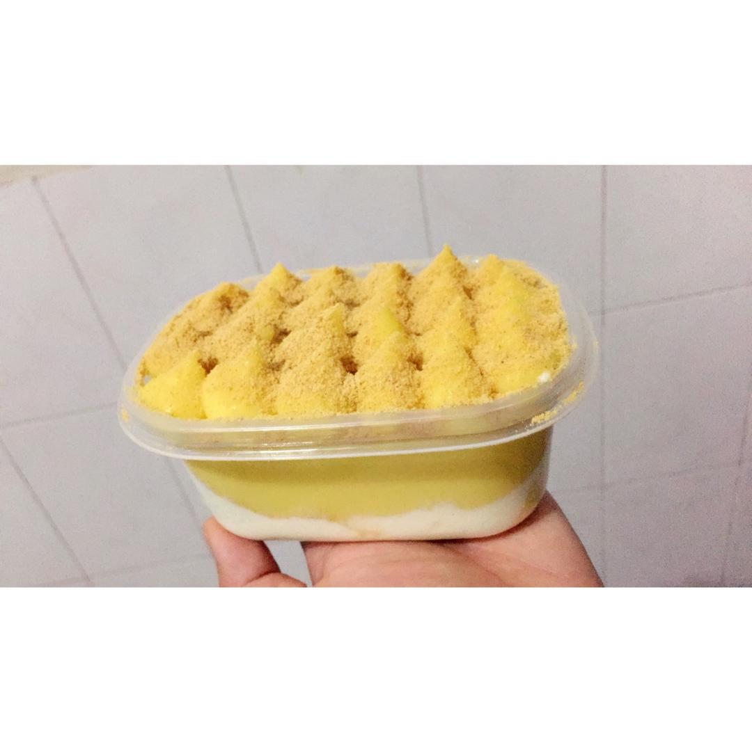 日式豆乳盒子蛋糕