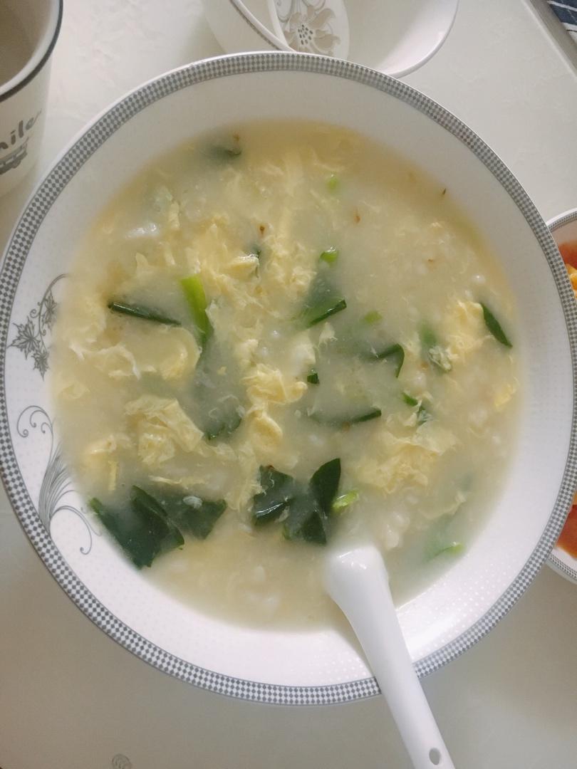 golden王做的青菜鸡蛋疙瘩汤