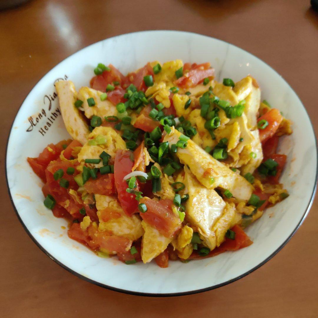 西红柿烧豆腐