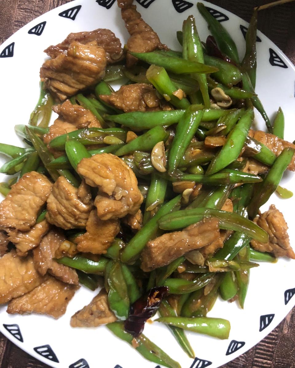 四季豆炒肉