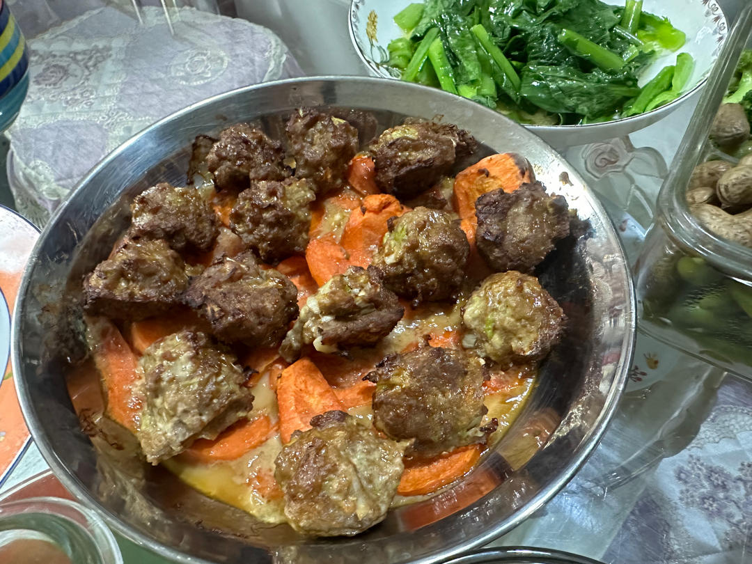 胡萝卜猪肉丸子（空气炸锅版）