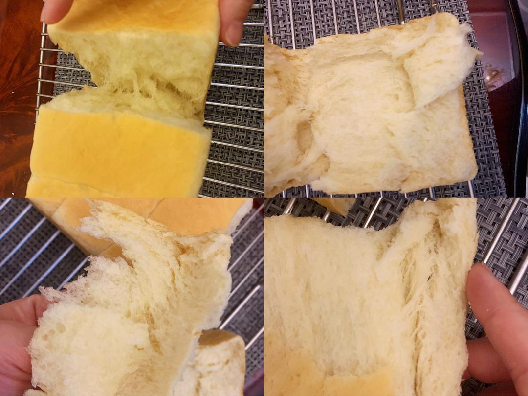 纯奶手撕吐司的做法 步骤1