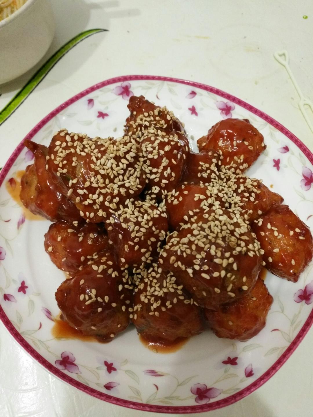 鱼香藕丸