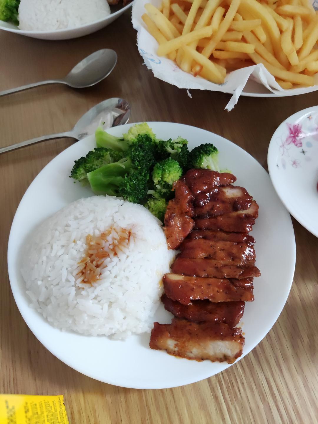 照烧猪排饭