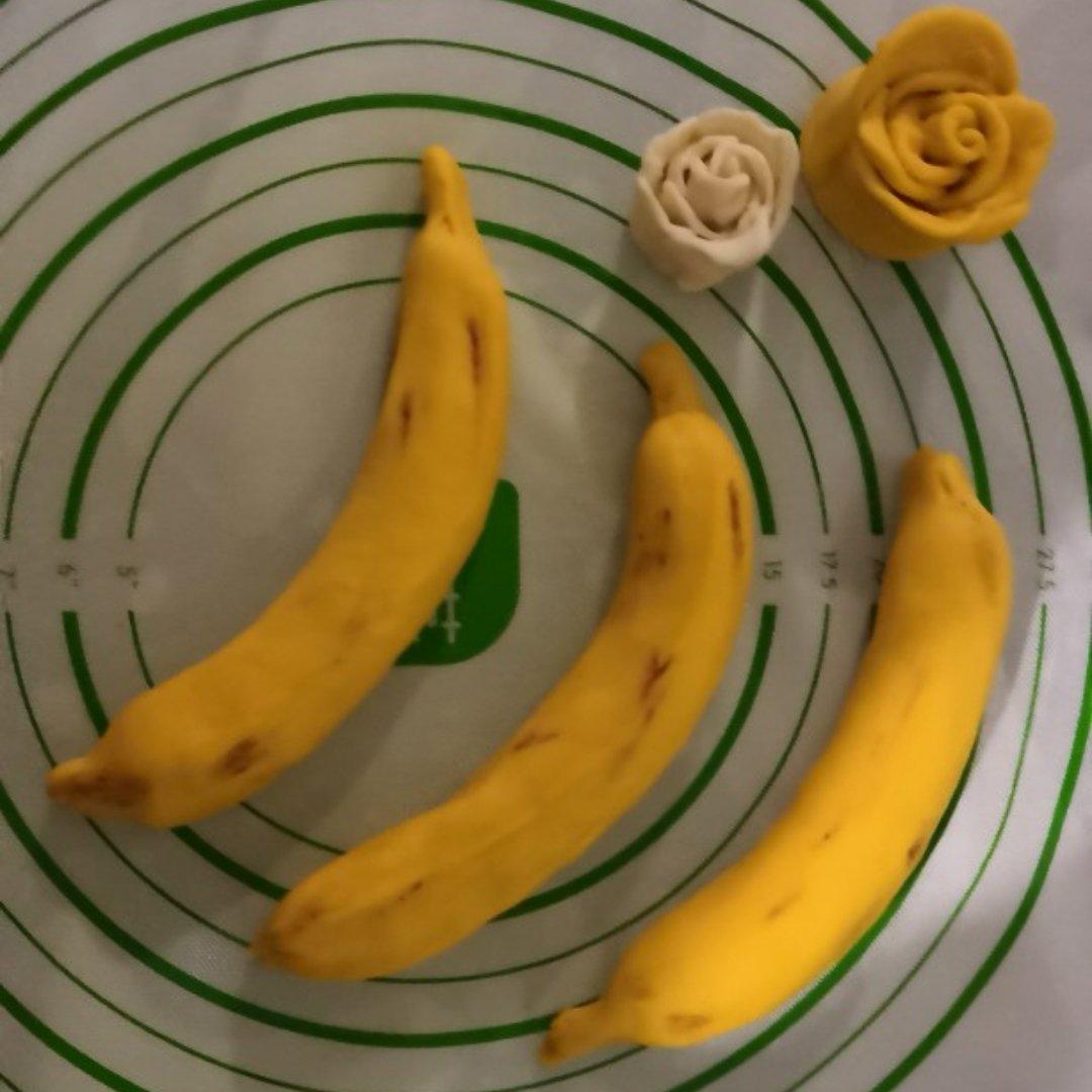 卡通馒头-象形香蕉馒头