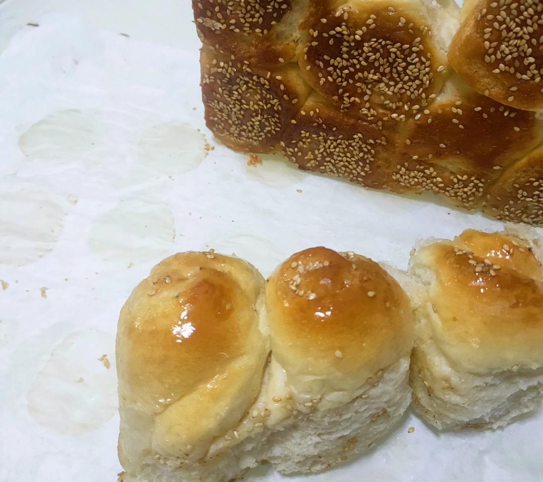 蜂蜜脆底小面包