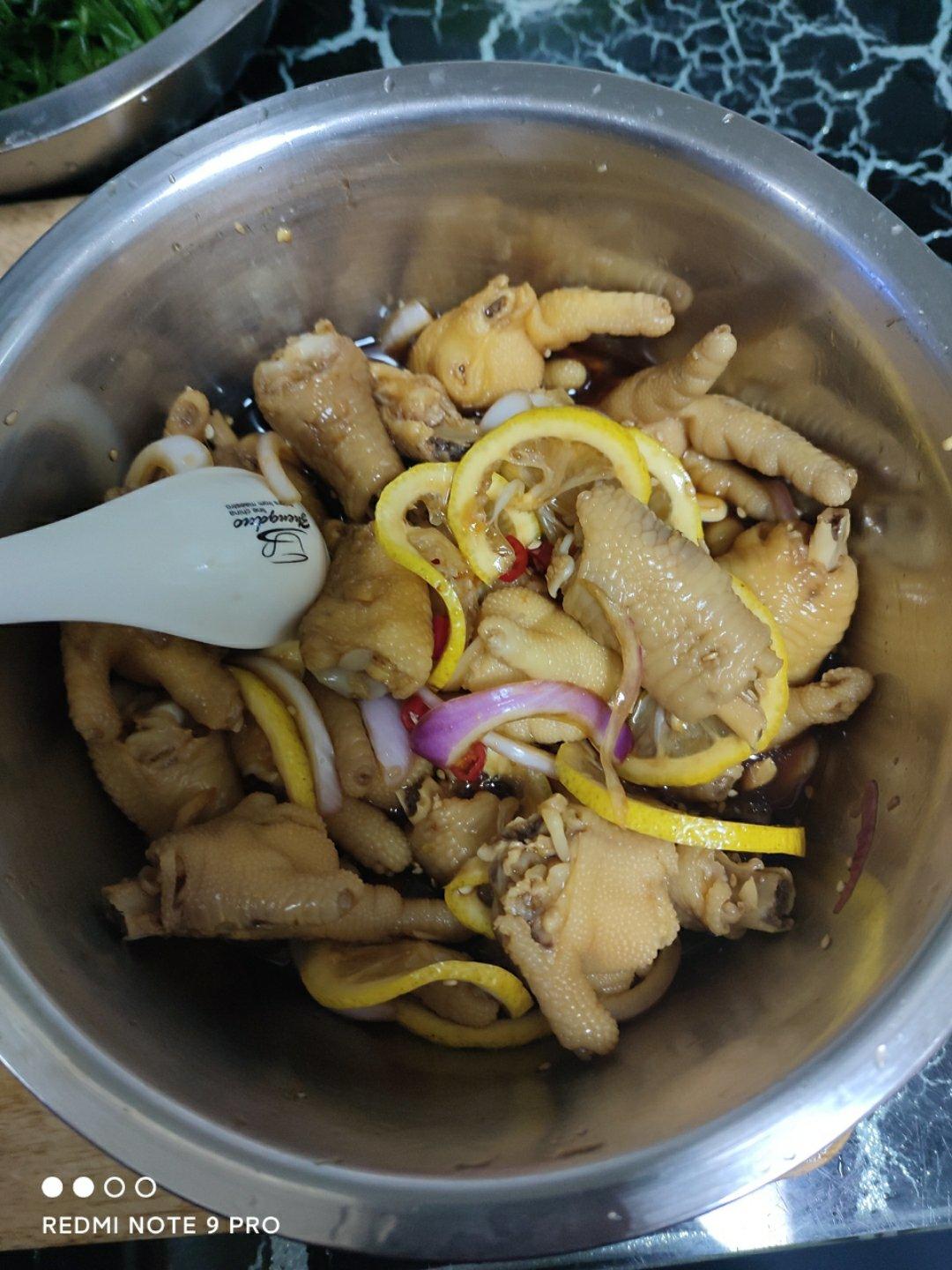 酸辣柠檬鸡爪