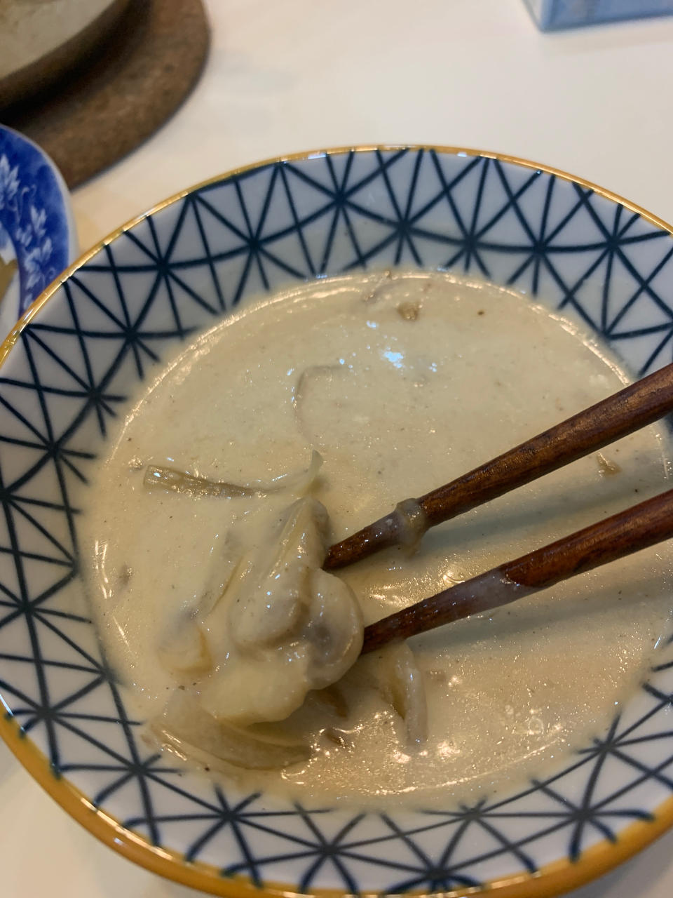 家庭版的奶油蘑菇汤