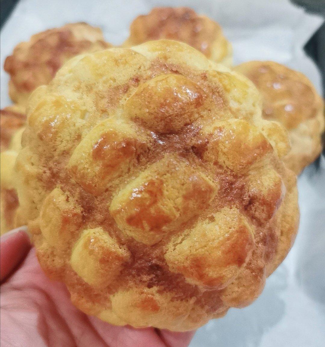 《Tinrry+》菠萝包（手揉教程）（帅帅小厨）