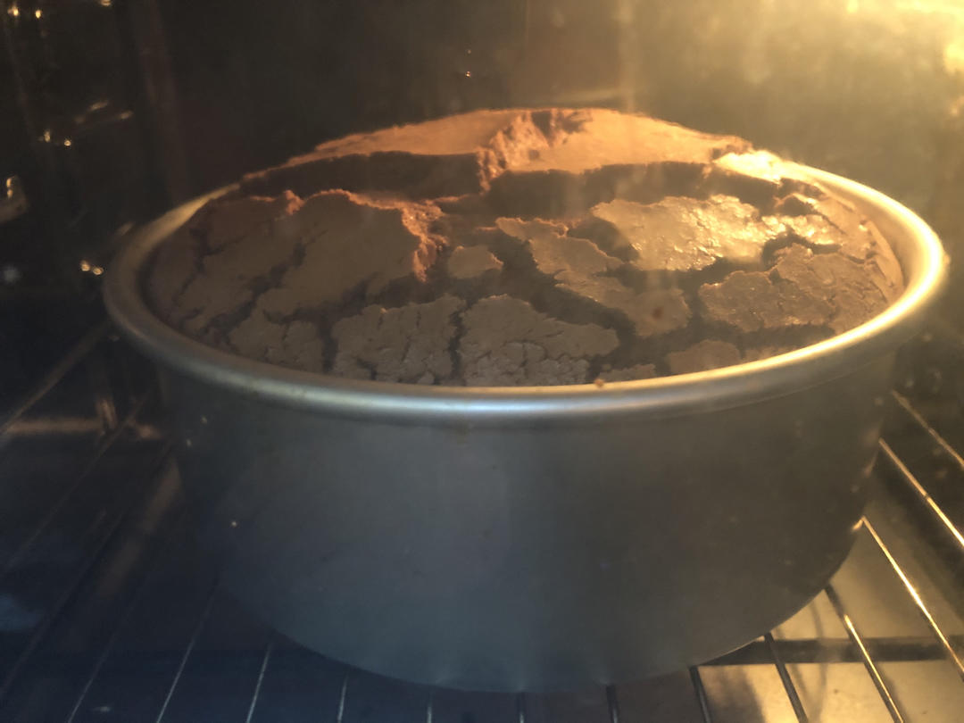 不消泡的可可巧克力戚风蛋糕