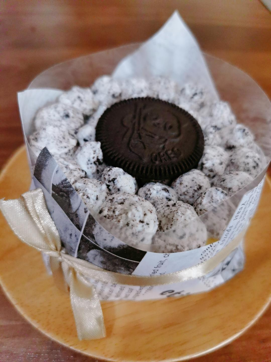 四寸奥利奥咸奶油巴斯克的做法