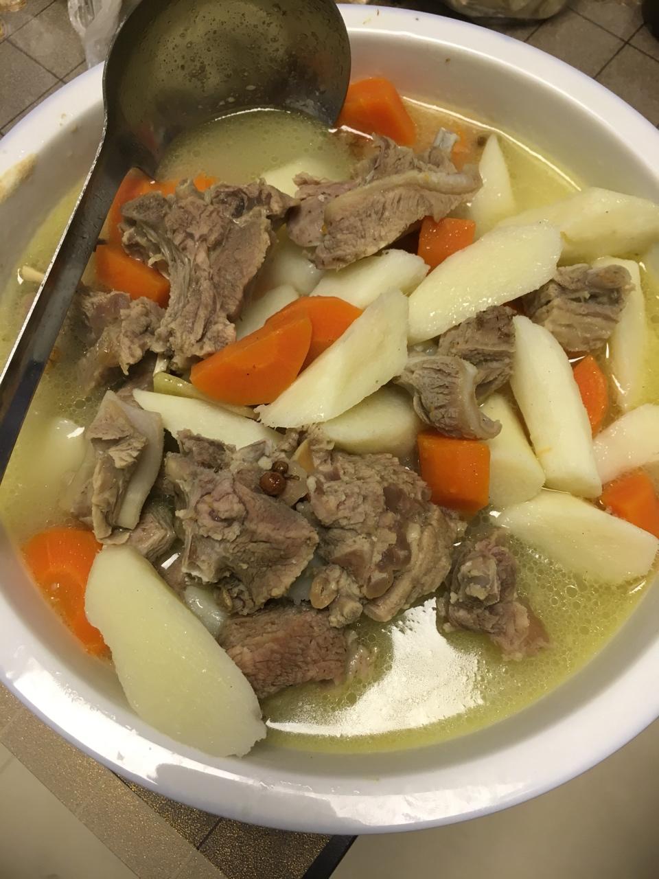 黎小优做的山药炖羊排