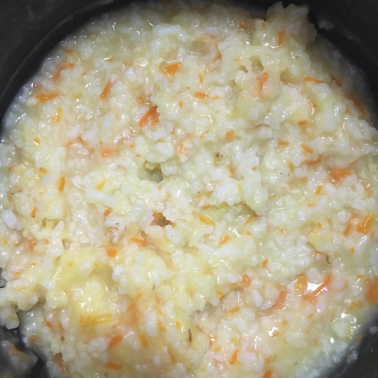 宝宝辅食：胡萝卜鲜虾粥（12m+）