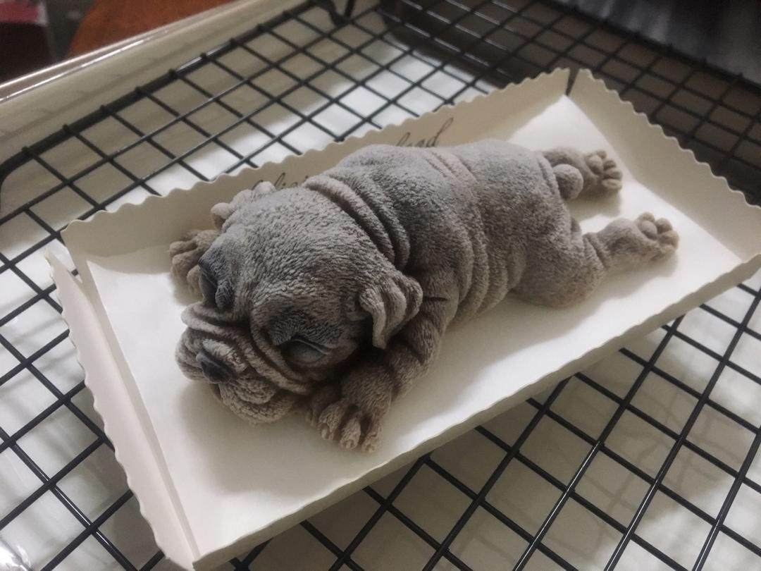 网红沙皮狗慕斯蛋糕