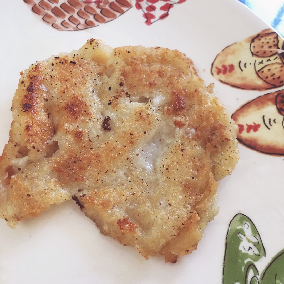 豆浆豆渣饼