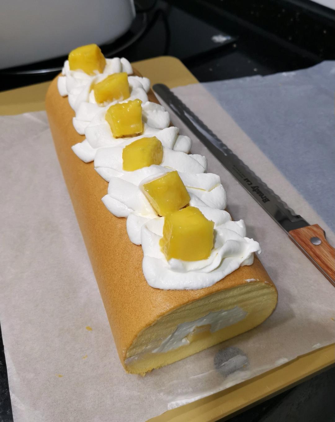 原味基础蛋糕卷(小五卷)