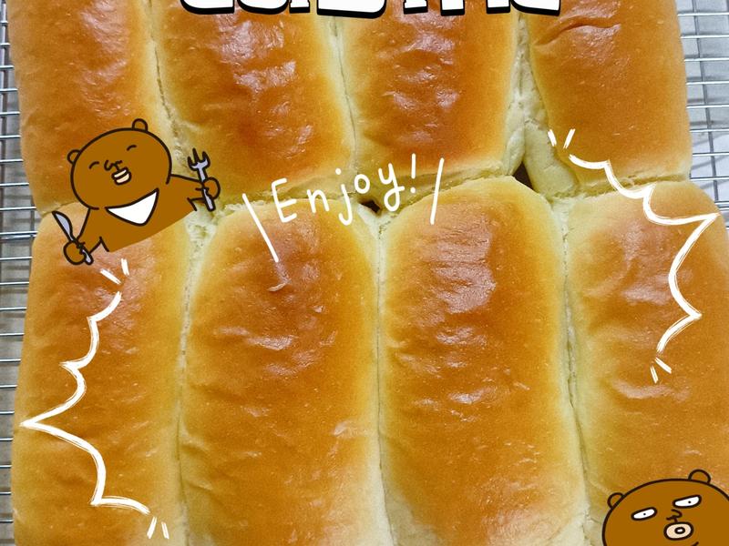 纯奶手撕吐司的做法 步骤1