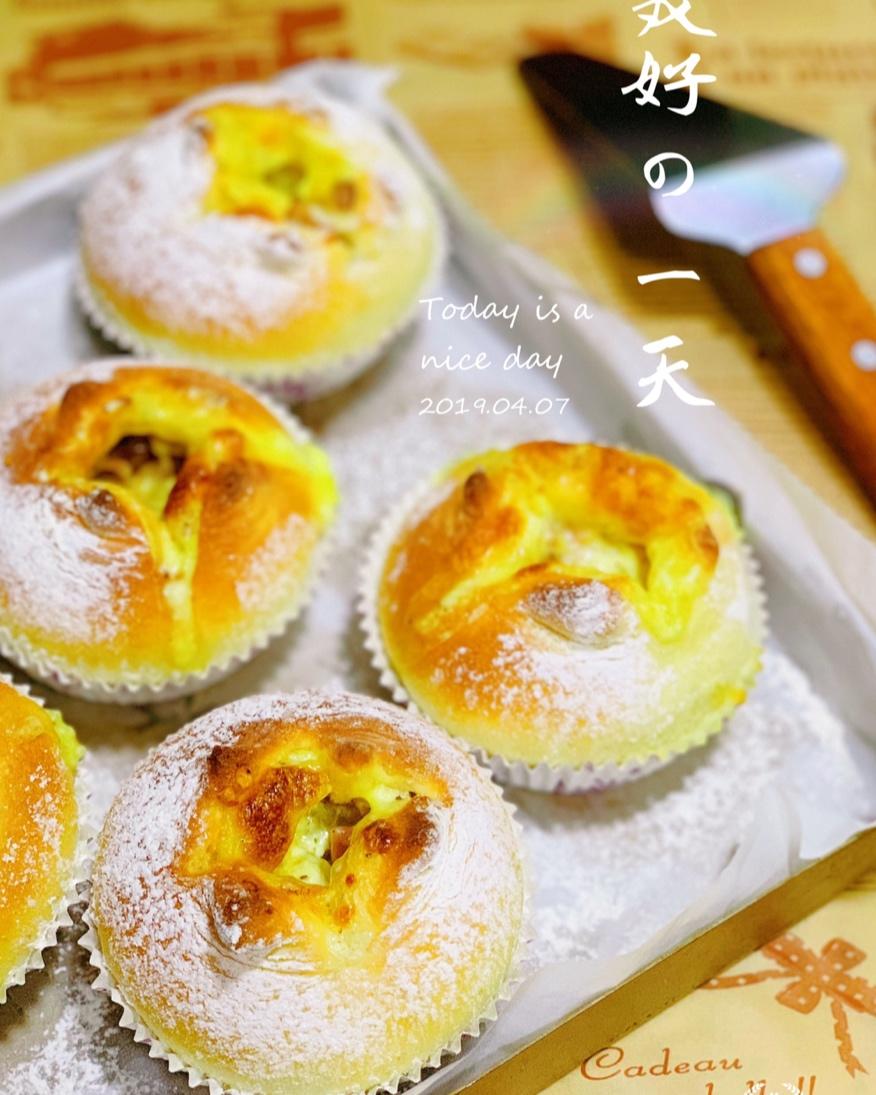 全麦芝士熔岩面包