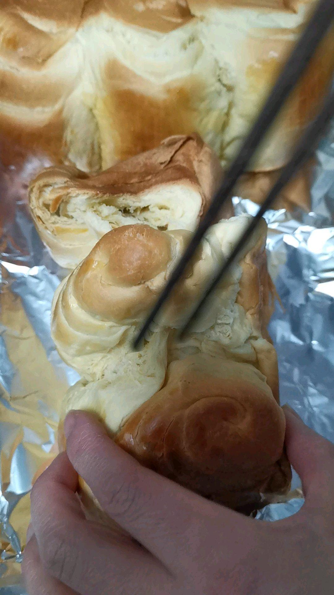 吐司，奶香手撕面包，超级香浓