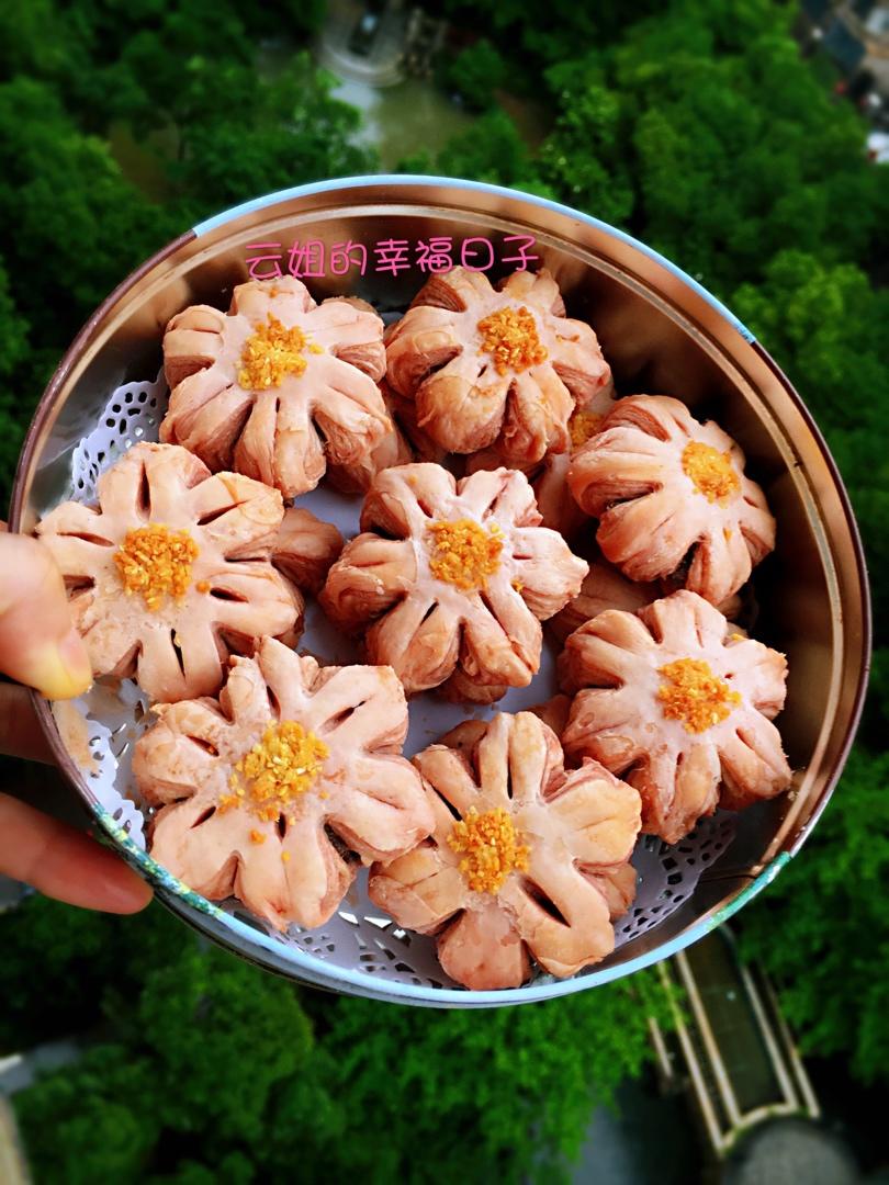 云姐的幸福日子做的梅艳花香味正酥梅花酥