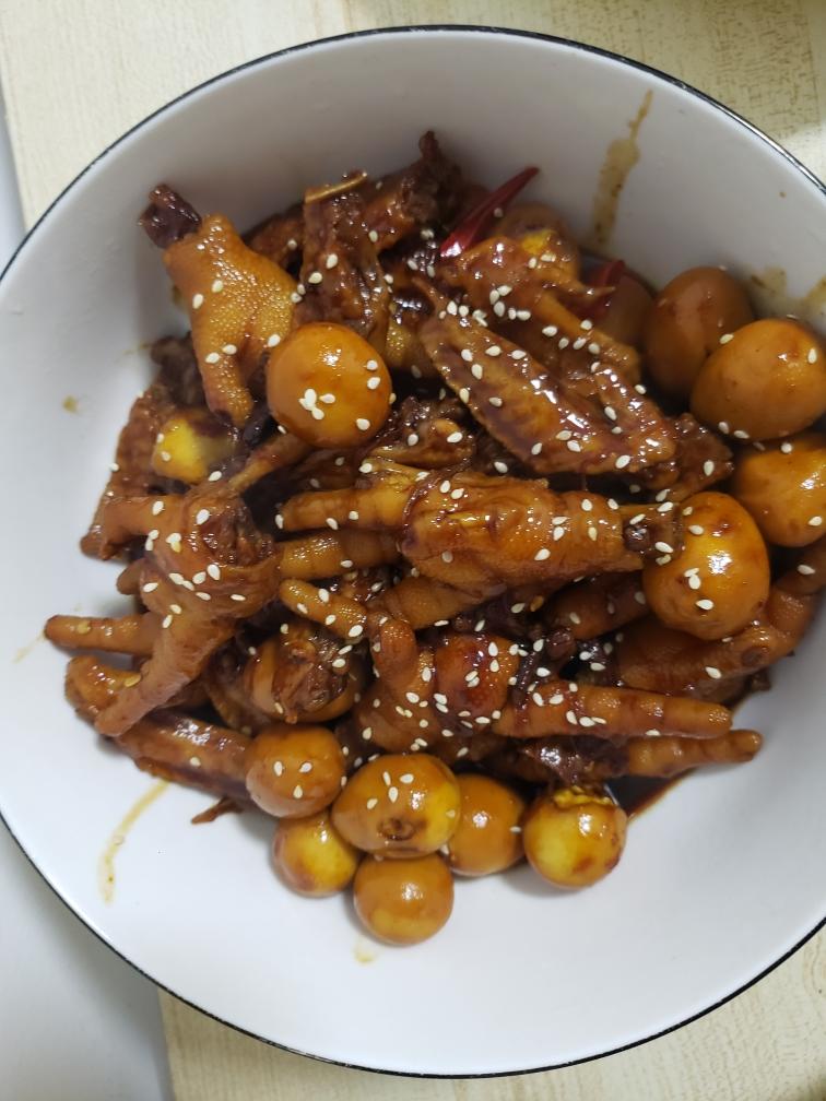 电饭煲卤鸡爪鸡翅