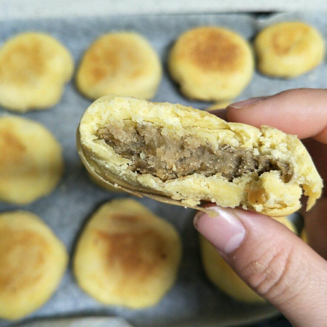 酥皮绿豆饼