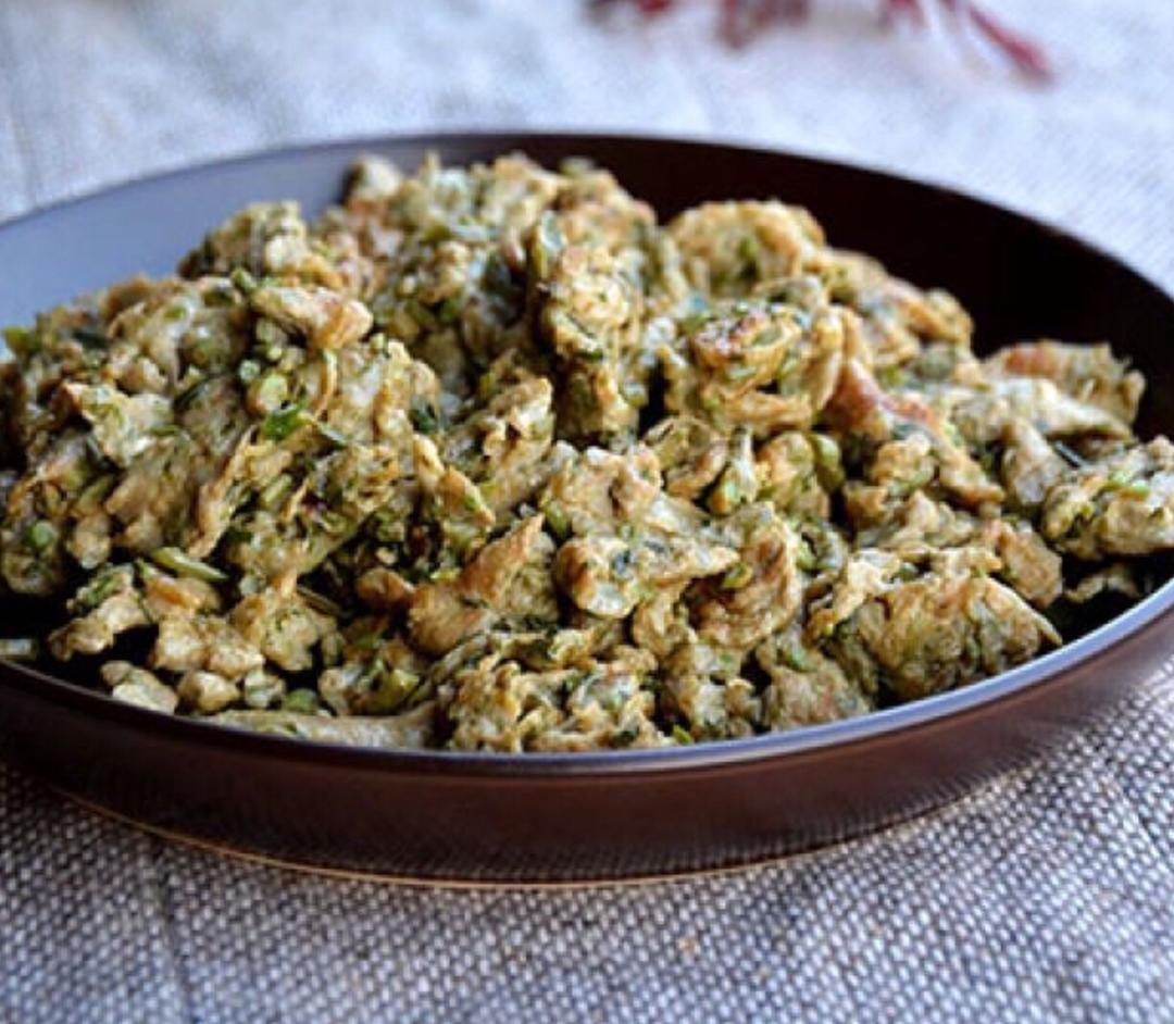 香椿头炒鸡蛋的做法